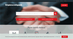 Desktop Screenshot of agent.aripaev.ee